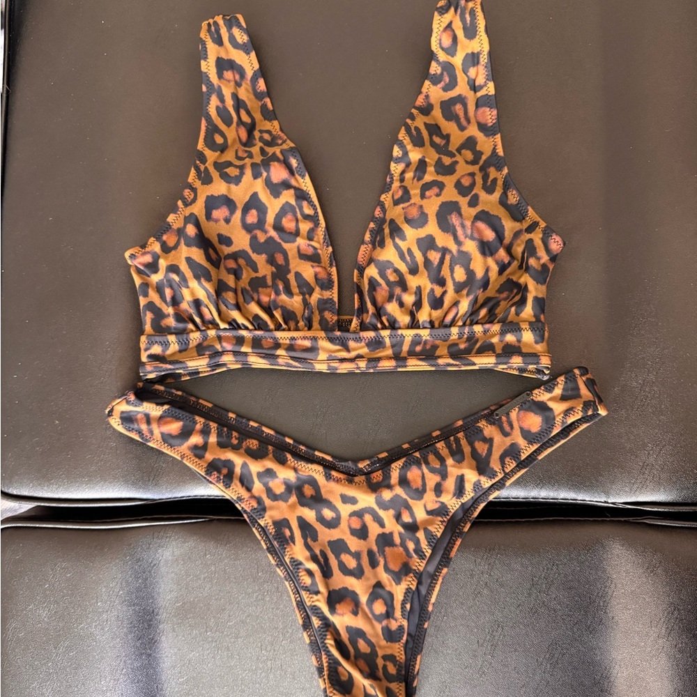 Kendall & Kylie Animal Print Bikini